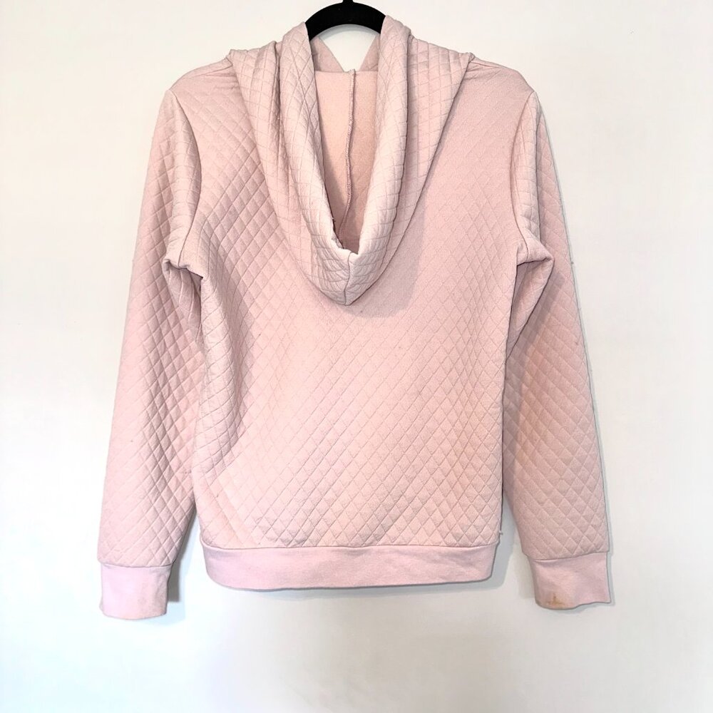 Ivanka Trump pink quilted hoodie, Size L - Picture 2 of 12